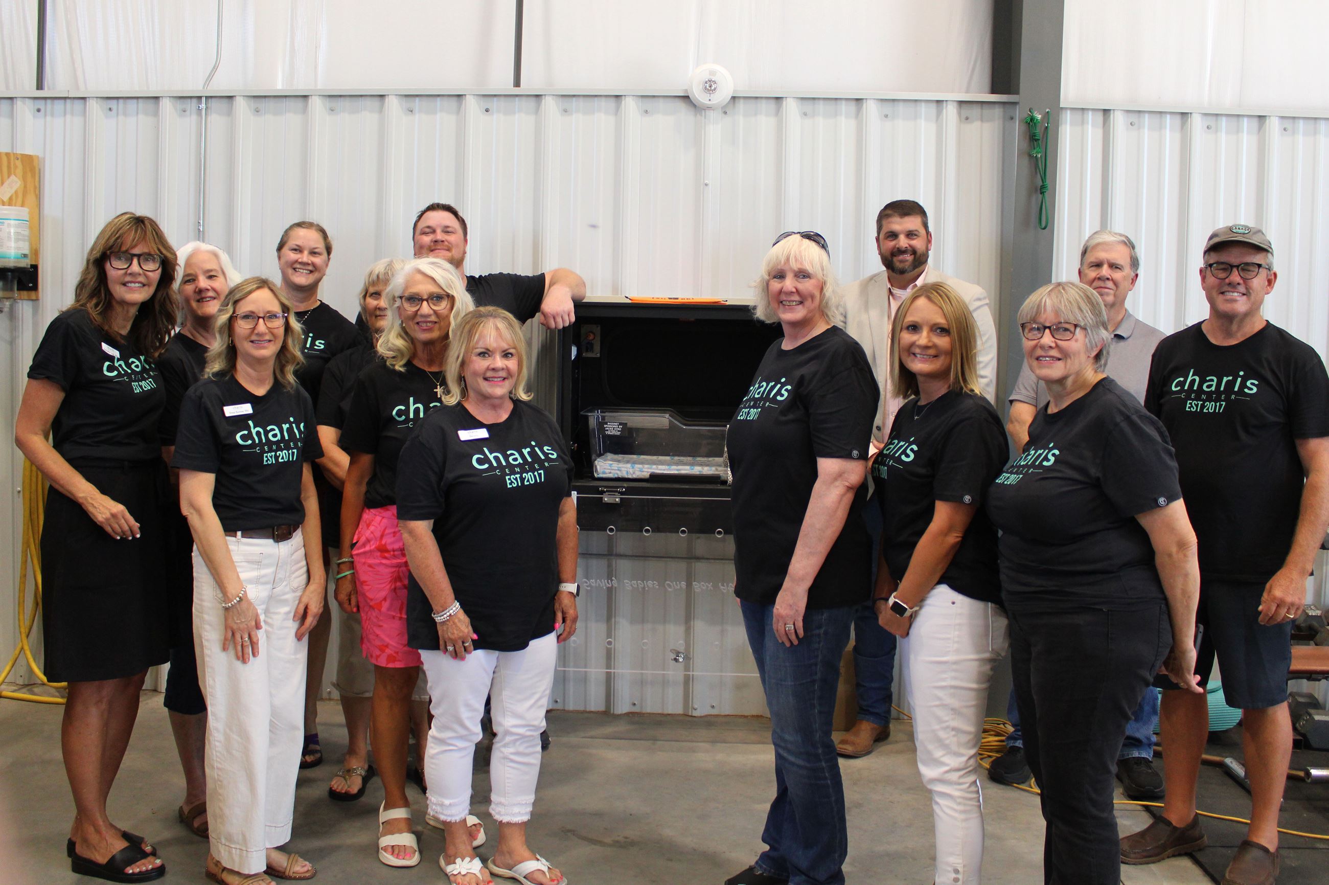 Mayor Armstrong with Charis Center