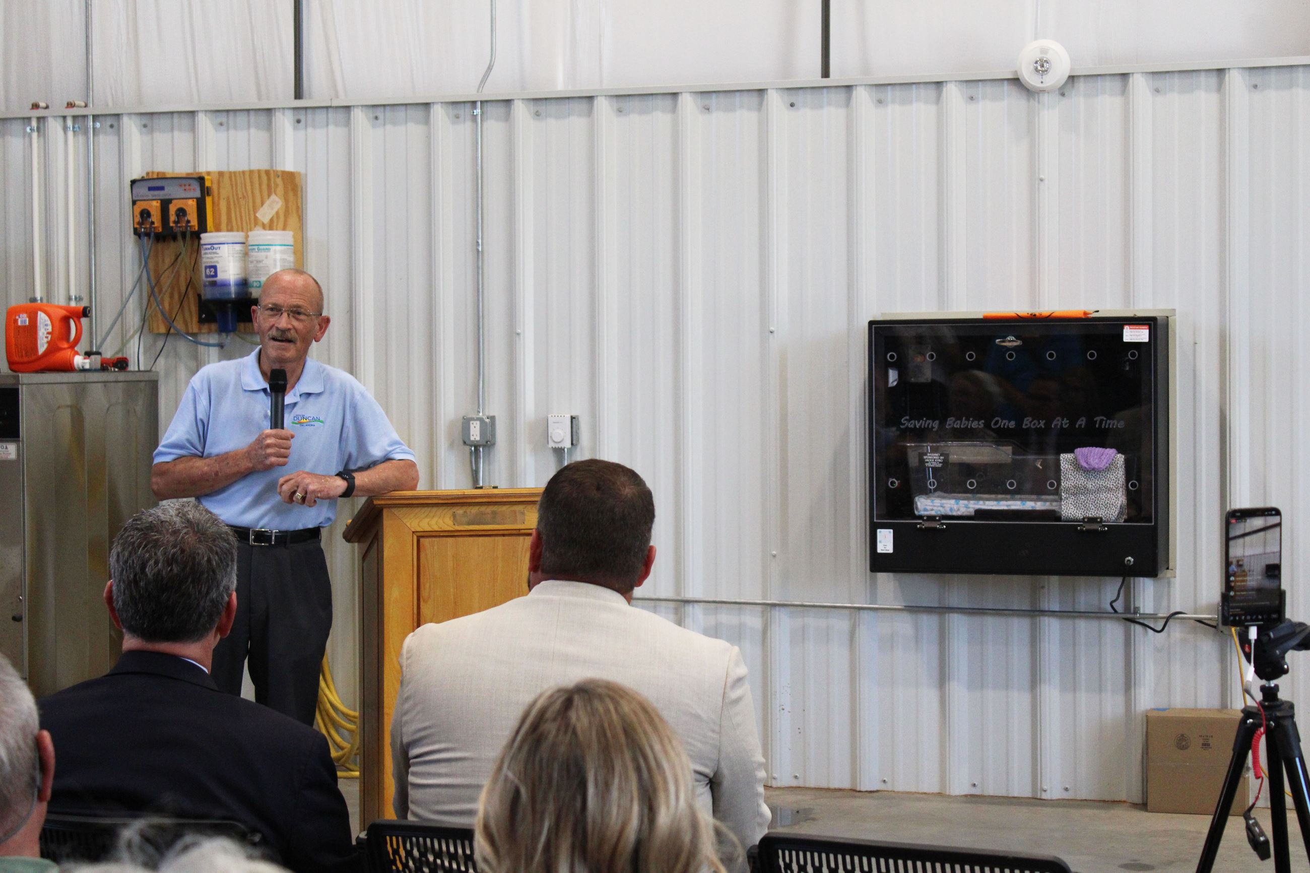 City Manager Chris Deal Speaking