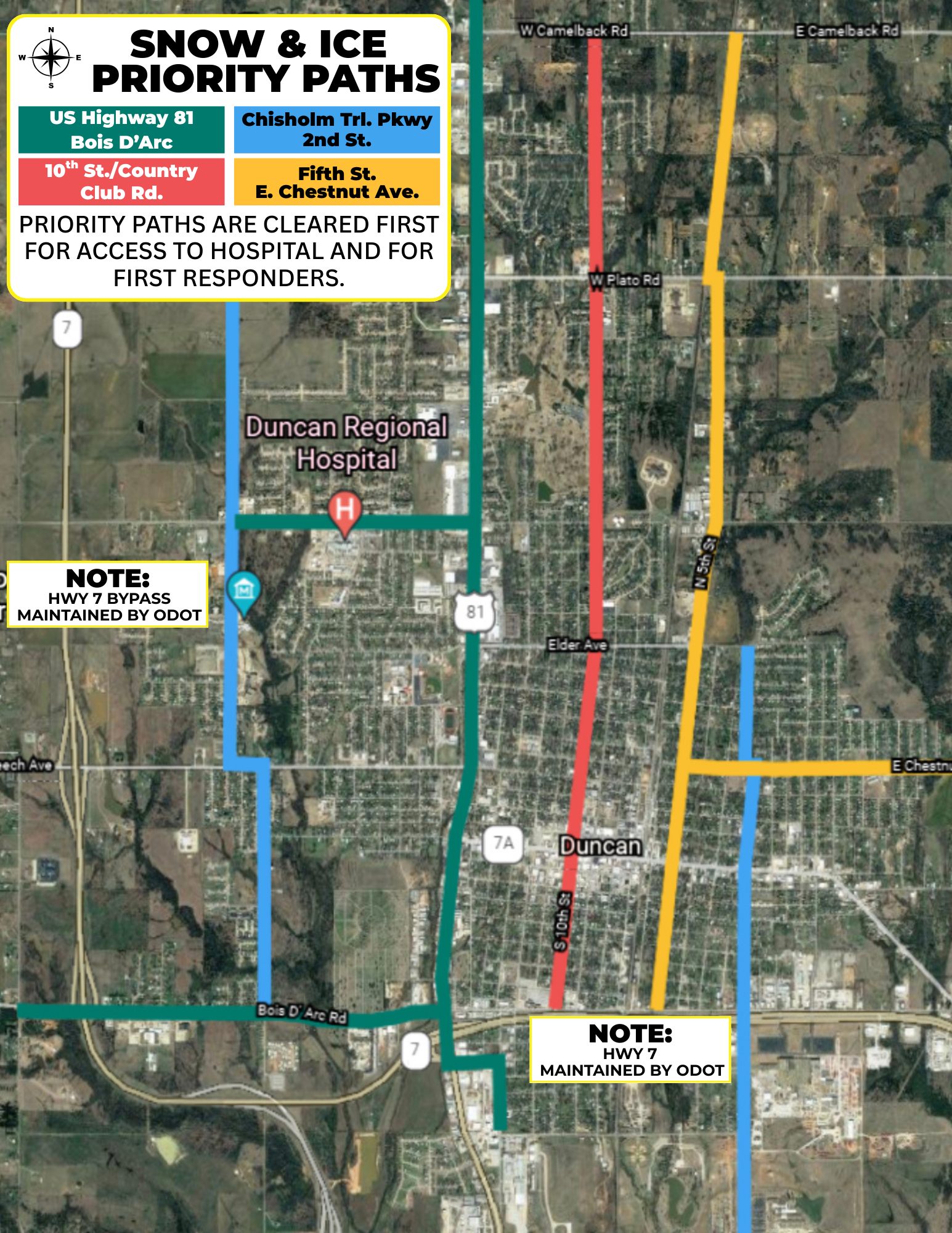 Winter Weather Priority Paths