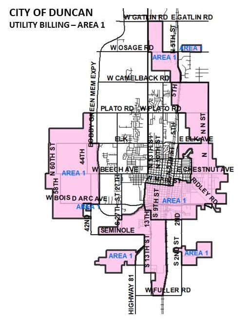 Utility Billing - Area 1