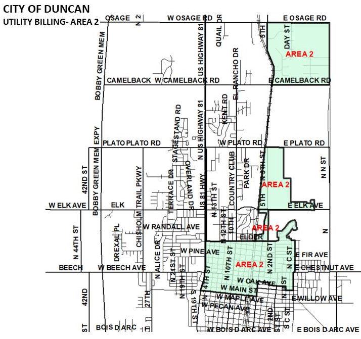 Utility Billing - Area 2