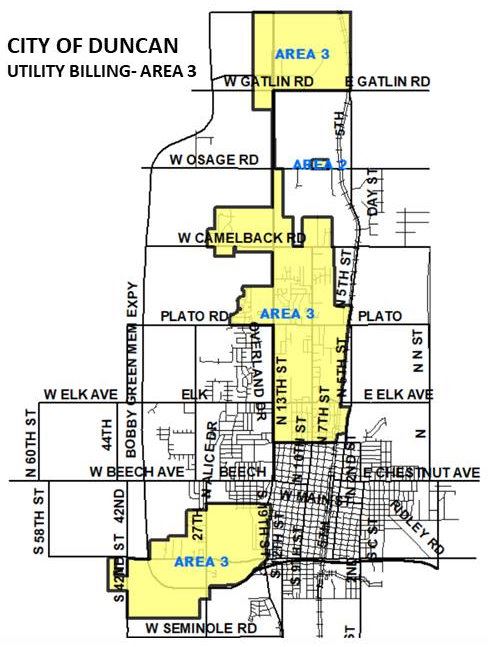 Utility Billing - Area 3