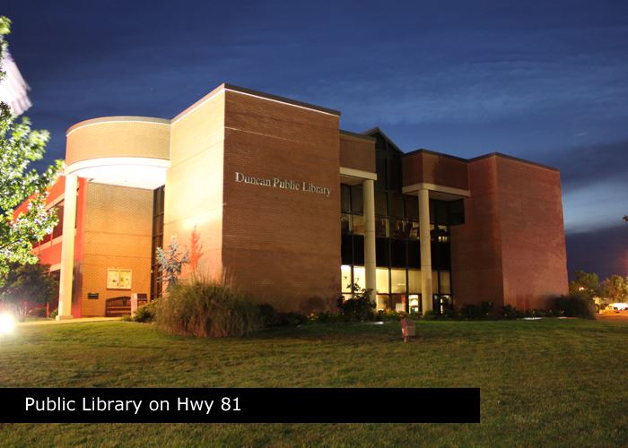 Public Library on Highway 81