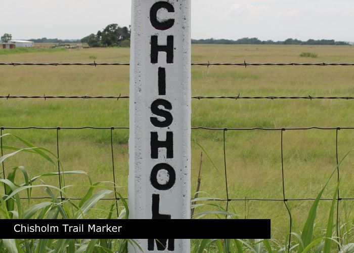 Chisholm Trail Marker